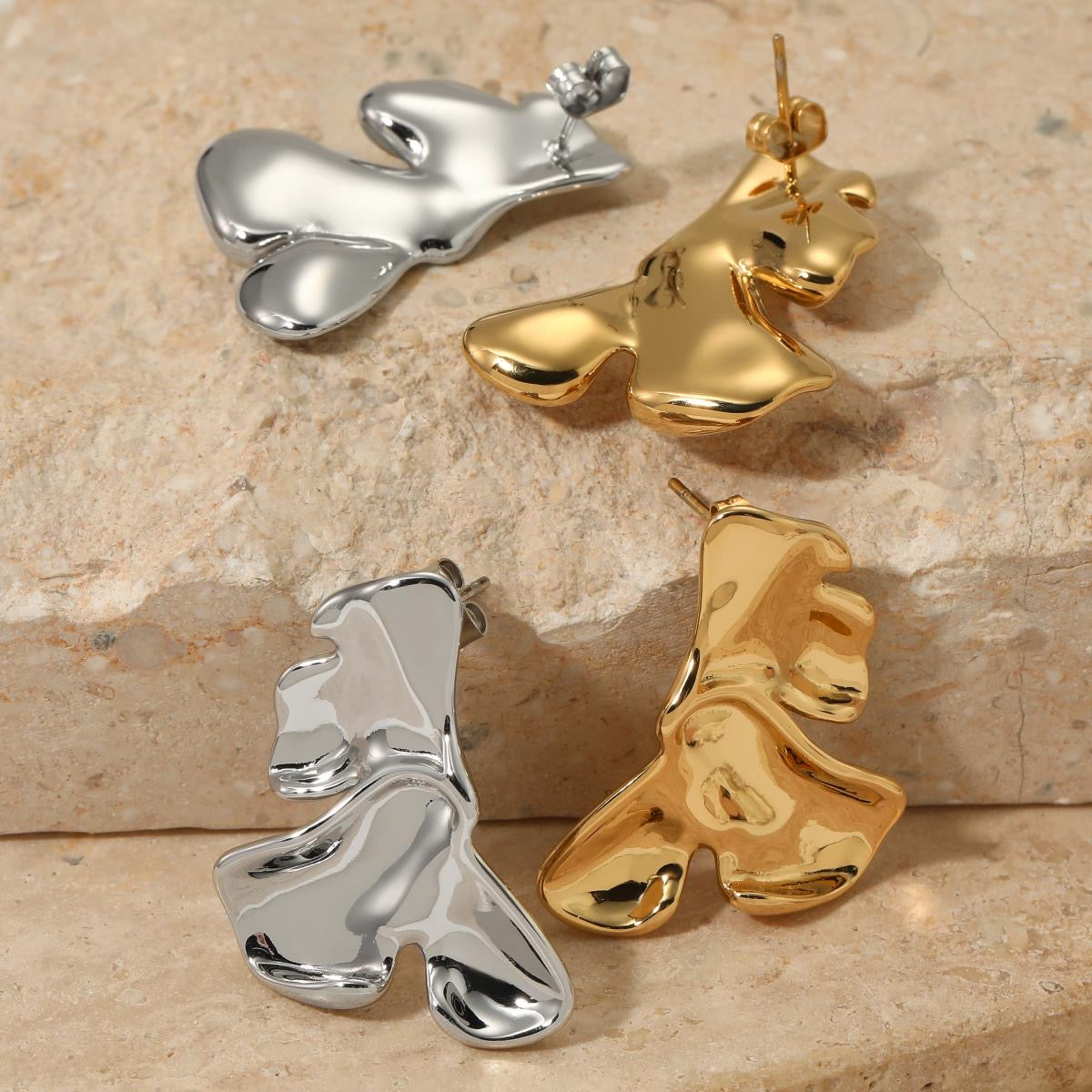 Lava Form Earrings