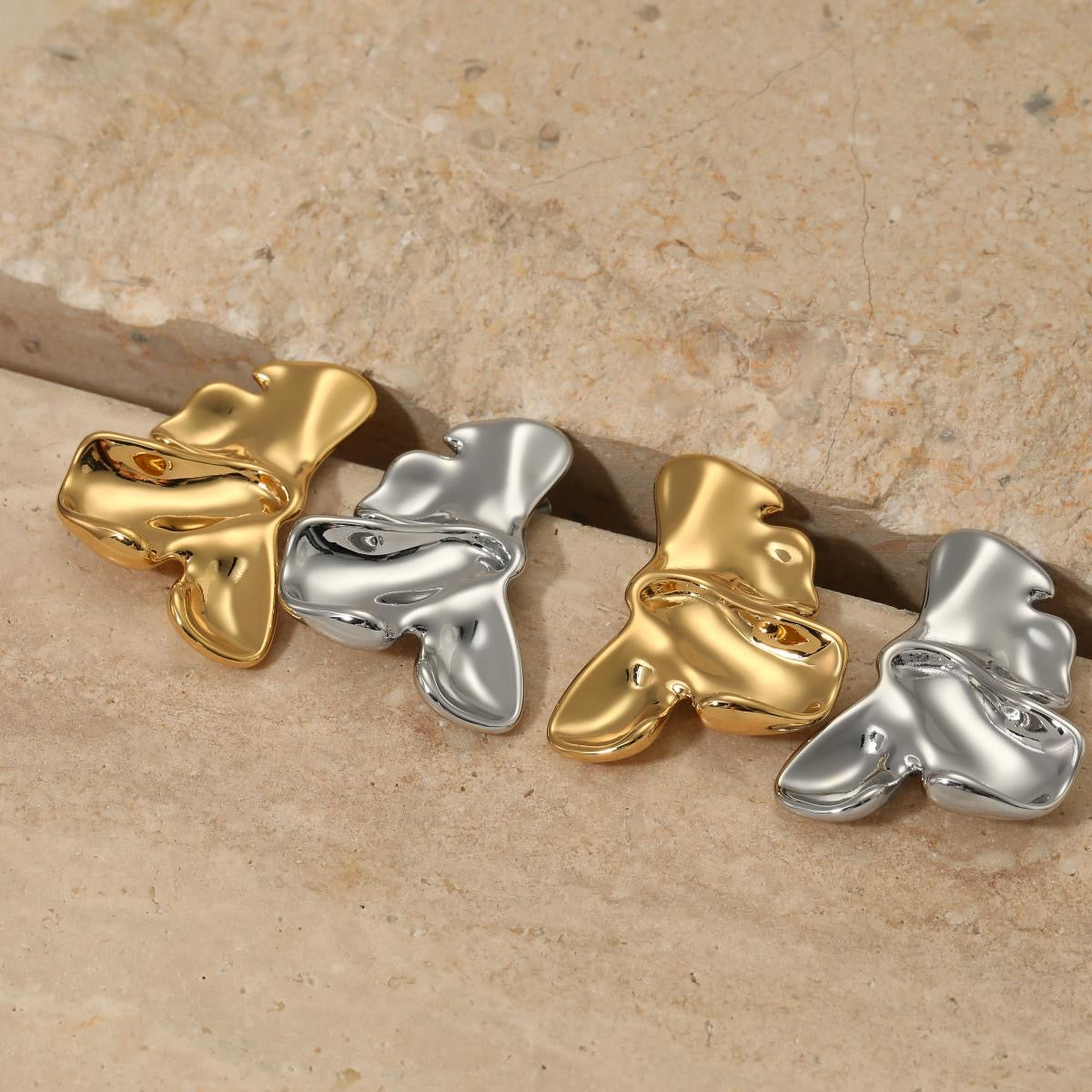 Lava Form Earrings