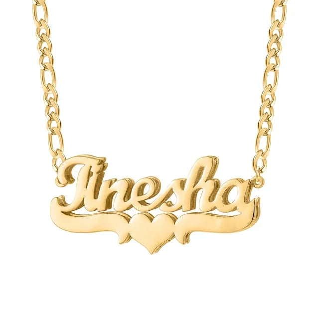 Layered Shine Name Necklace