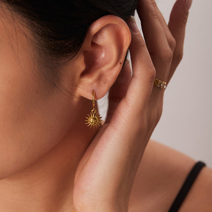 Solara Sun Drop Earrings