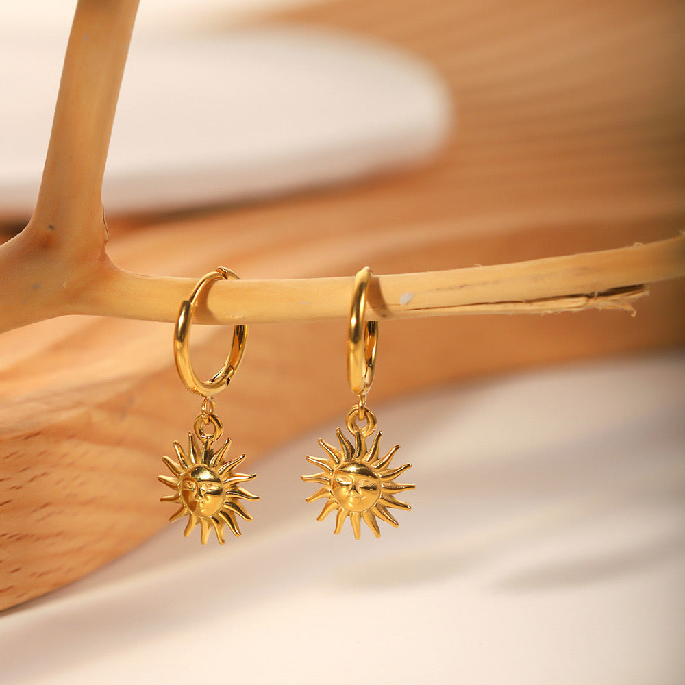 Solara Sun Drop Earrings