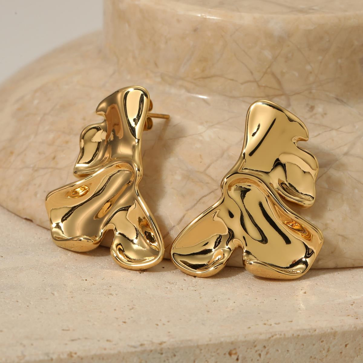 Lava Form Earrings