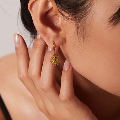 Solara Sun Drop Earrings