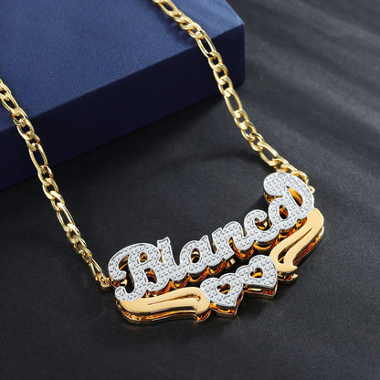 Custom Royal Elegance Name Necklace