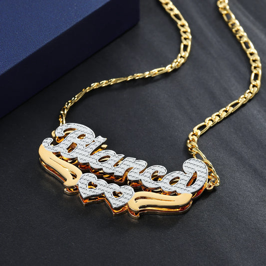 Custom Royal Elegance Name Necklace