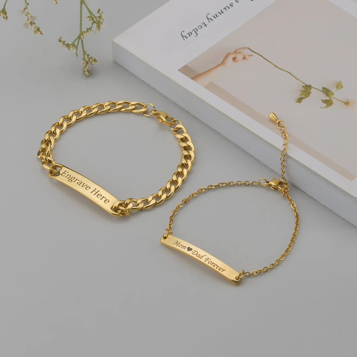 Bonded Bar Bracelets