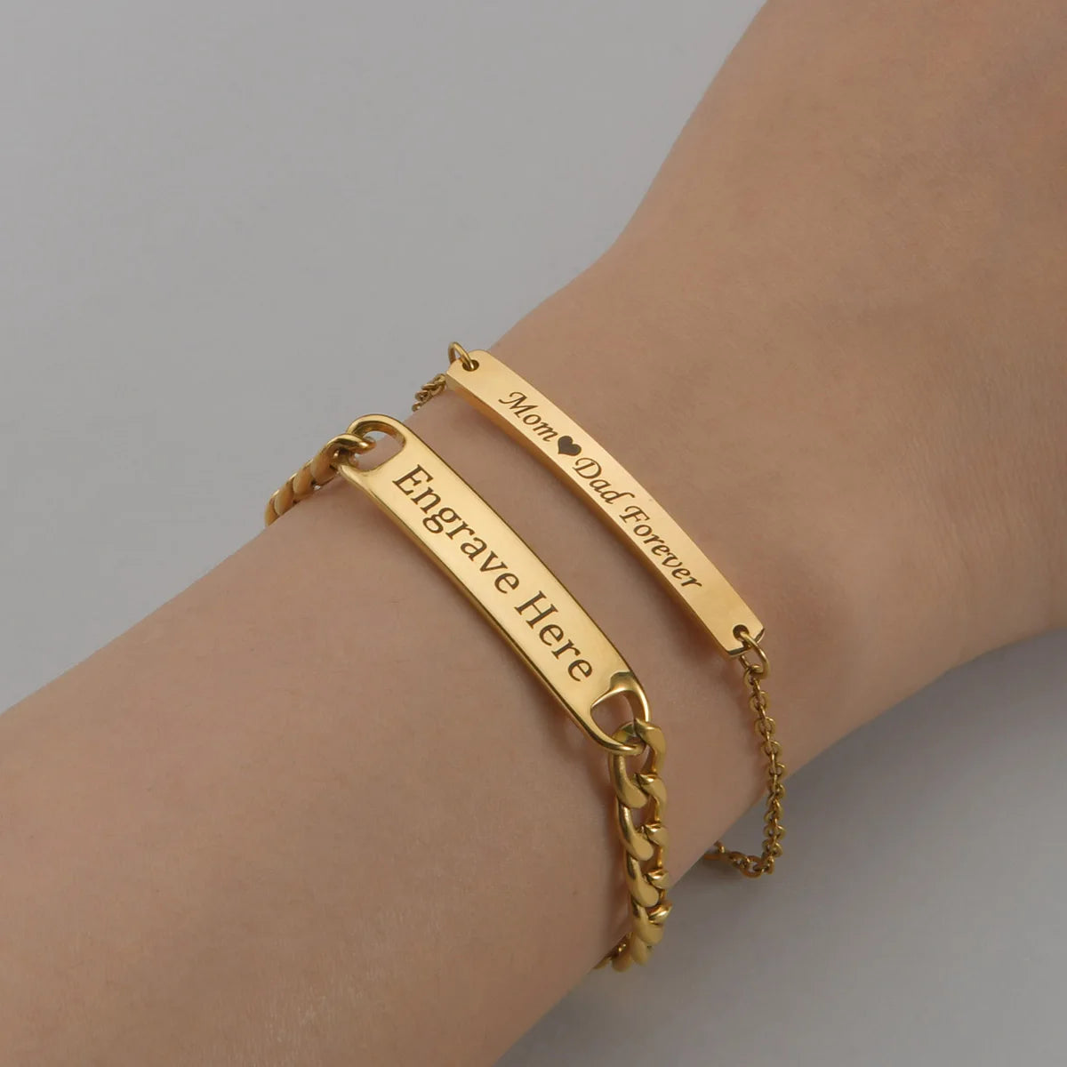 Bonded Bar Bracelets