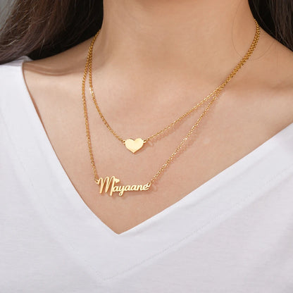 Custom Love Layered Necklace