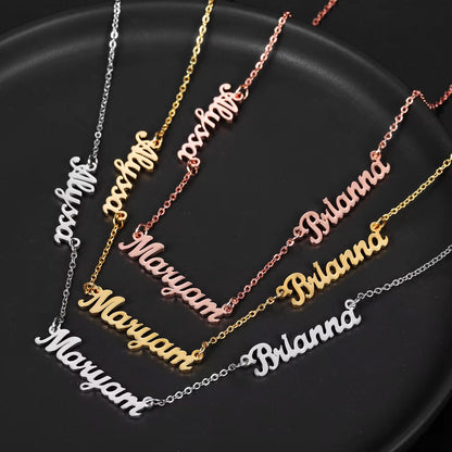 Linked in Love Name Necklace