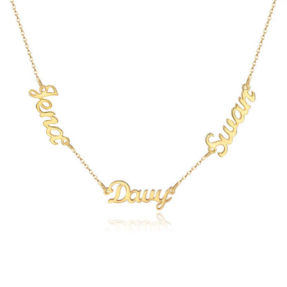 Linked in Love Name Necklace
