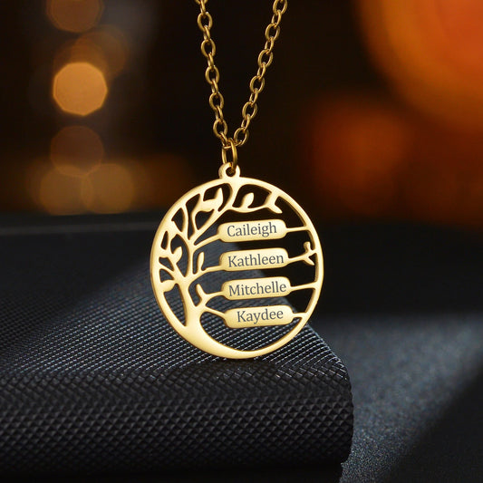 Custom Tree of Life Family Necklace