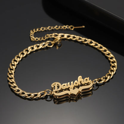 Luxe Double Plated Name Set