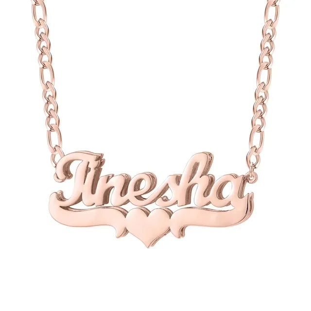 Layered Shine Name Necklace