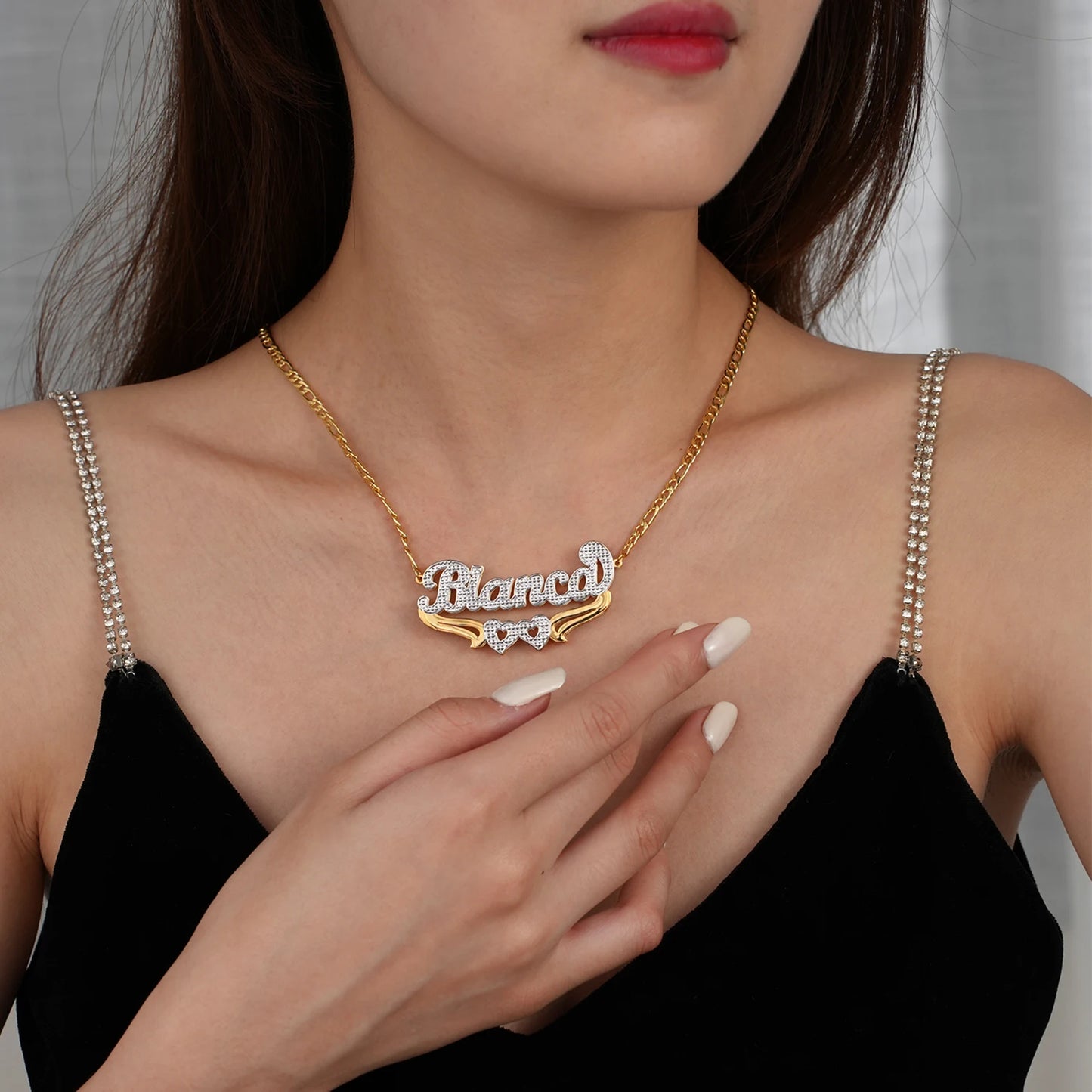 Custom Royal Elegance Name Necklace