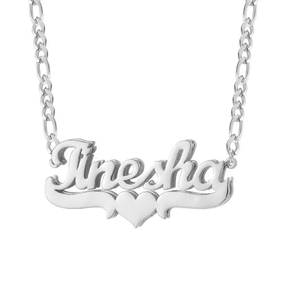 Layered Shine Name Necklace