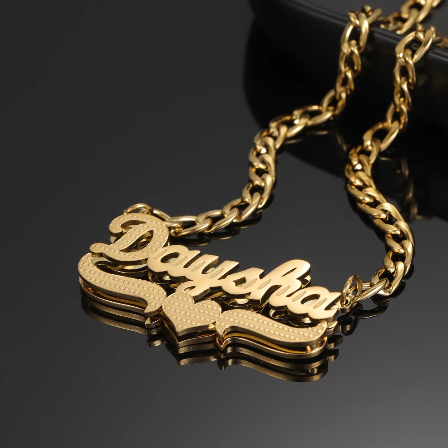 Luxe Double Plated Name Set