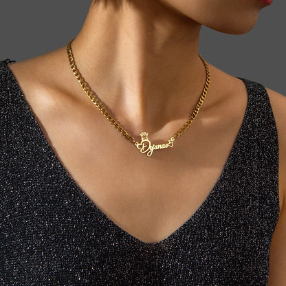 Forever Yours Custom Name Jewelry Set