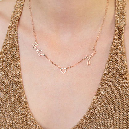 Linked in Love Name Necklace